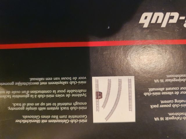 Tren Miniclub Marklin Z 81590