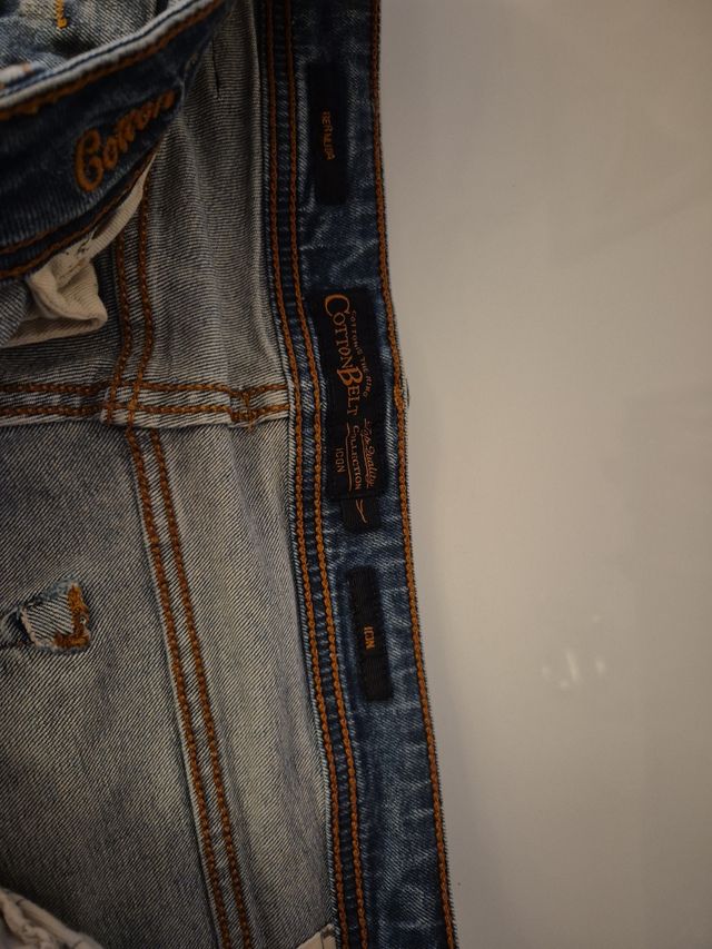 Shorts Jeans Cotton Belt Tg M 36/50