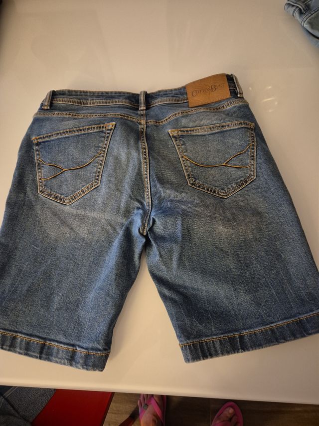 Shorts Jeans Cotton Belt Tg M 36/50