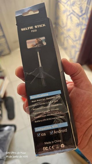Bastão Selfie F210 - Rotativo