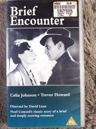 Breve encuentro VHS Brief Encounter cine clásico