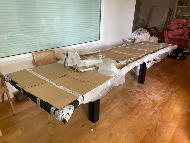 Mesa de madera Suar - Impresionante
