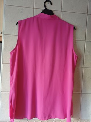 Blusa rosa mujer - Talla xl