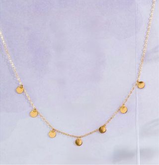 Cadena oro 18k - Colgantes redondos