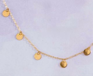 Cadena oro 18k - Colgantes redondos