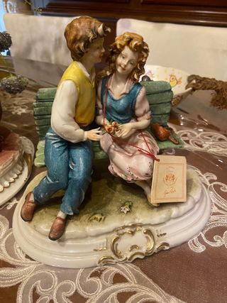Coppia innamorati capodimonte principe pozzato