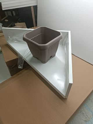 Mensole angolari giardino - 2pz in forex