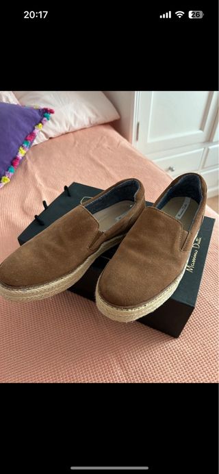 Mocasines Massimo Dutti Marrón