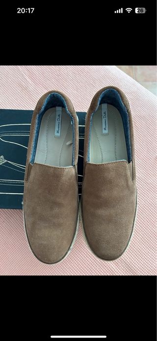 Mocasines Massimo Dutti Marrón