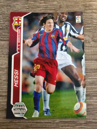 Cromo Messi 2005-06 Mega Cracks