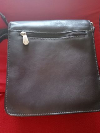 Bolso bandolera Cottie cuero marrón