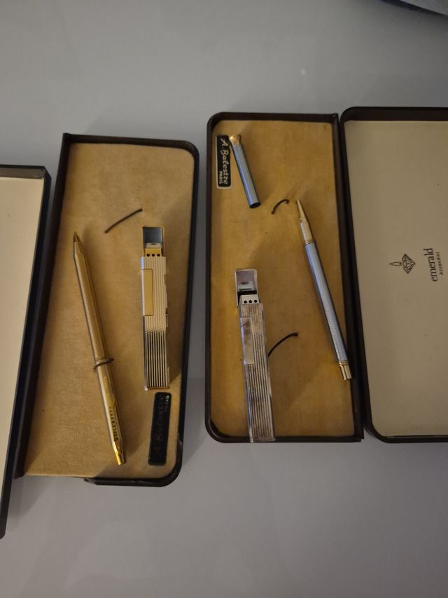 Set 2 penne + 2 accendini A. Balestre