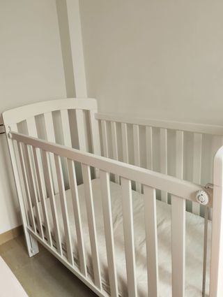 Cuna bebé blanca - Mini cuna