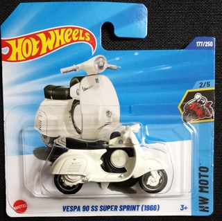 Hot Wheels Vespa 90 Super Sprint White (1966)