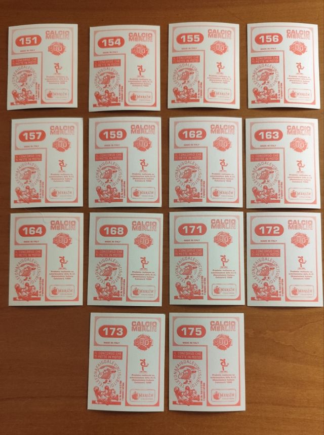 Figurines Juventus 2000-01 Merlin