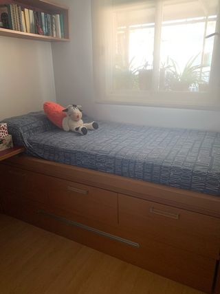 Dormitorio juvenil - cama nido + escritorio