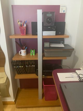 Dormitorio juvenil - cama nido + escritorio
