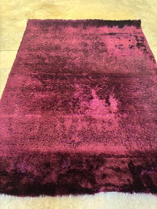 Alfombra pelo largo morada 235x325cm