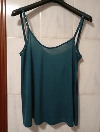 Top tirantes | Verde azulado