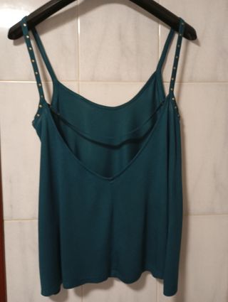 Top tirantes | Verde azulado