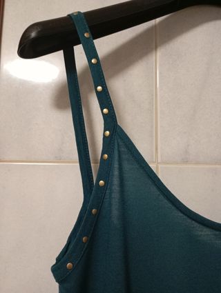 Top tirantes | Verde azulado