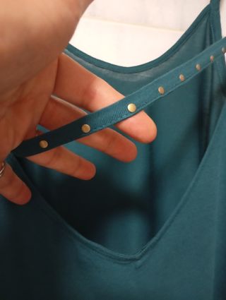 Top tirantes | Verde azulado