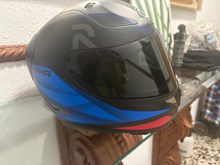 Casco moto HJC RPHA 11 negro-azul