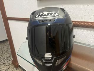 Casco moto HJC RPHA 11 negro-azul