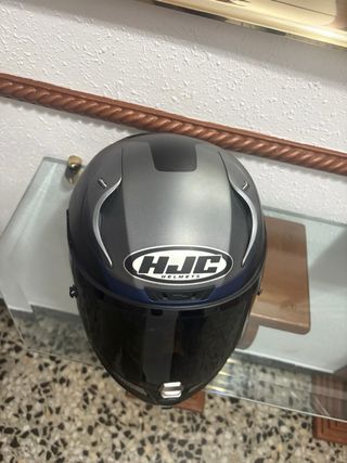 Casco moto HJC RPHA 11 negro-azul