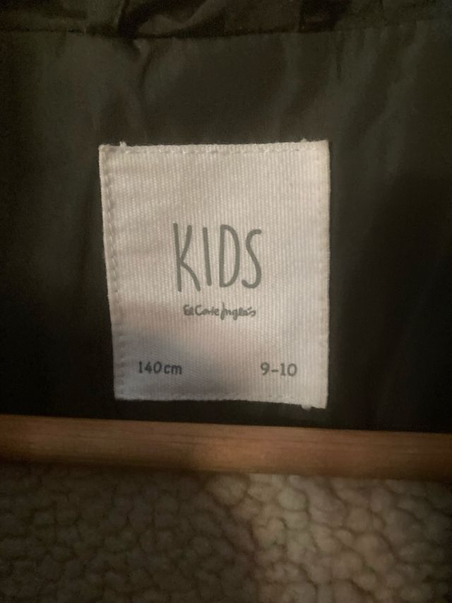 Abrigo niño verde con capucha - El corte ingles