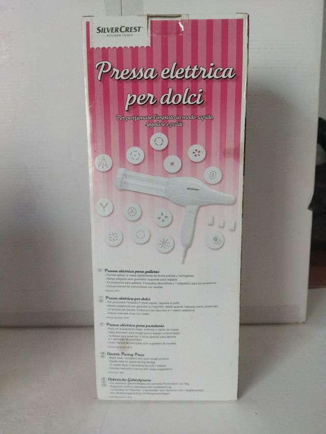 Prensa eléctrica galletas SilverCrest