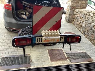 Portabicicletas TowCar de 4 bicis abatible