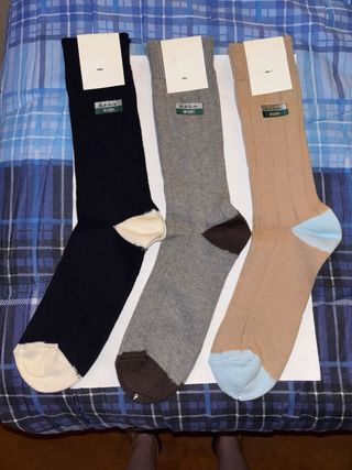 3Paia CALZE NUOVE Firmate”PAUL SMITH”MADE IN ITALY