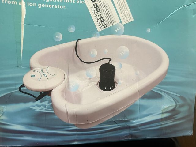 Spa pies Foot Spa - blanco y verde agua