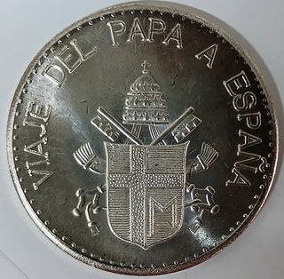 Moneda conmemorativa Papa Juan Pablo II