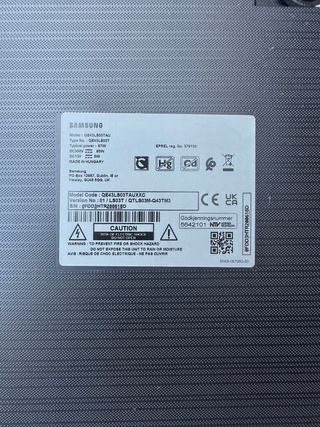 TV Samsung The Frame 43" QLED