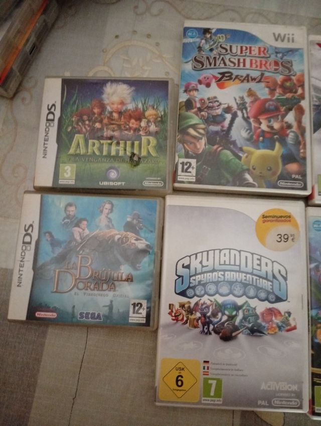 Juegos Wii y DS: Mario, Dragon Ball, Sonic