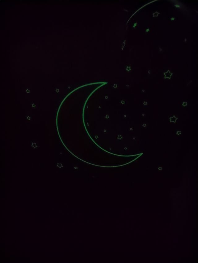 Lámpara infantil estrellas gris