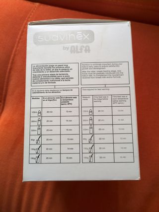 Calienta biberones Suavinex para coche y casa