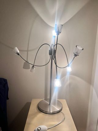 Lámpara mesa IKEA Kryssbo - 6 luces