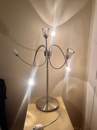 Lámpara mesa IKEA Kryssbo - 6 luces