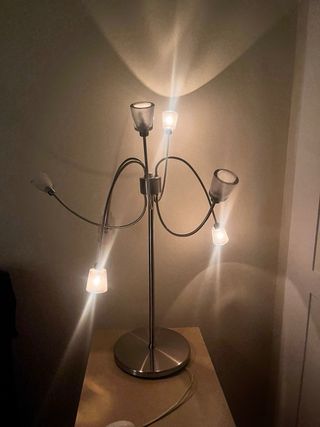 Lámpara mesa IKEA Kryssbo - 6 luces