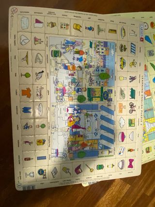 3 Puzzles inglés aprendizaje