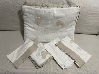 Chichonera cuna bebé, beige