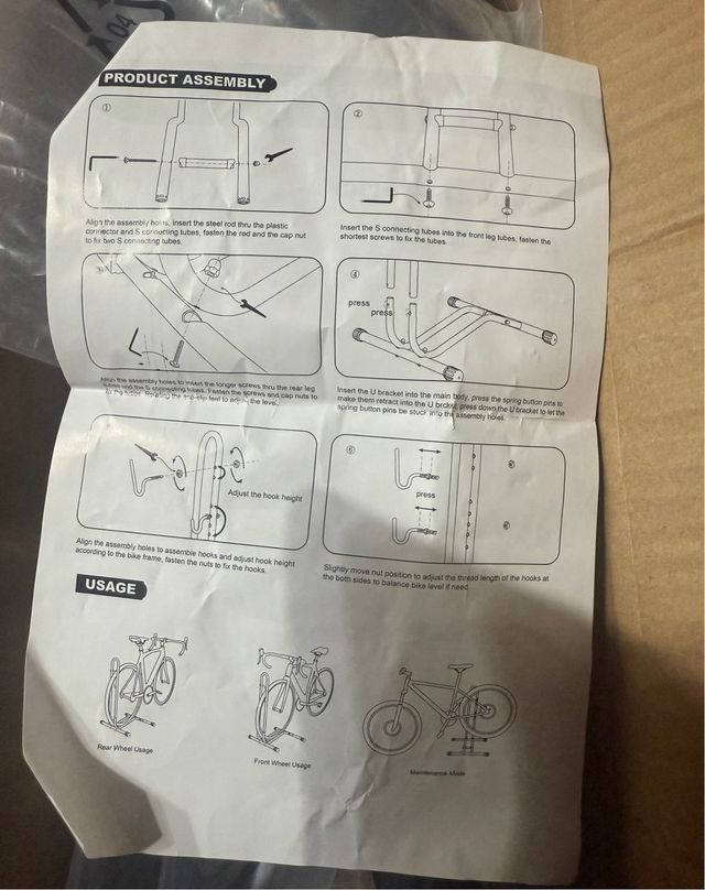 Soporte Bicicleta HS-T013CF