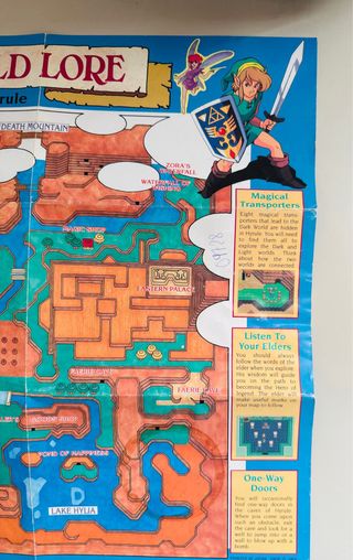 Zelda SNES Pal - Completo con Mapa