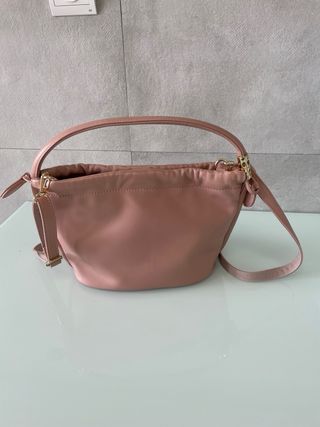 Bolso David Jones rosa - Bandolera