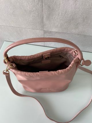 Bolso David Jones rosa - Bandolera