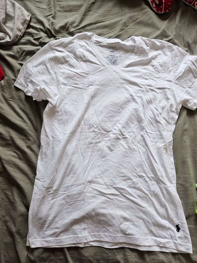 Camiseta Polo Ralph Lauren blanca - M