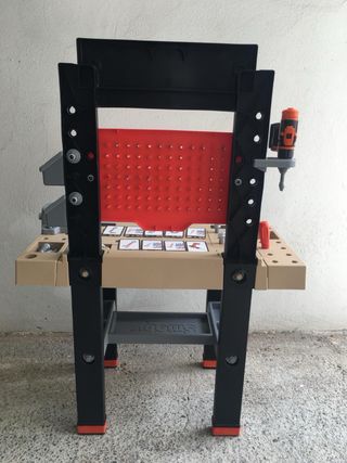 Mesa de herramientas Smoby Black+Decker